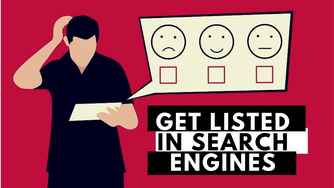 GET LISTED IN SEARCH ENGINES