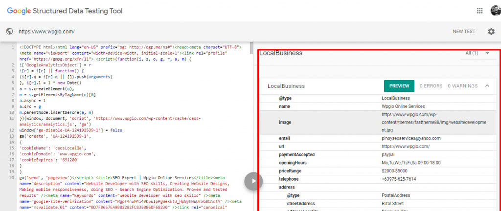 Google SEO Tutorial Step By Step Beginners Guide! Rank #1 5 Structured Data Testing Tool image