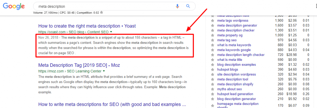 Google SEO Tutorial Step By Step Beginners Guide! Rank #1 4 Meta Description image