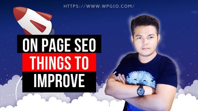 On Page SEO | #1 What to improve?