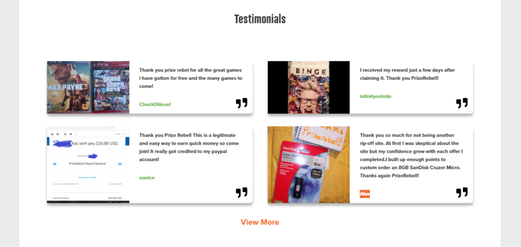 PrizeRebel Review - Discover Legit or Scam? (April 2024) 9 PrizeRebel Review