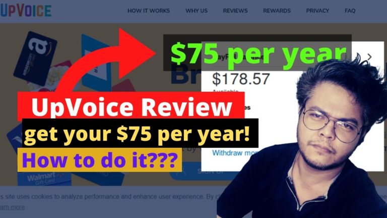 UpVoice Review – $75 per year? Legit or Scam?