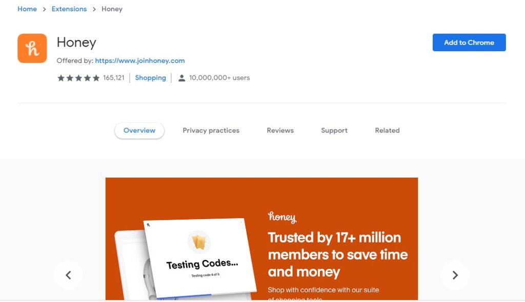 honey app reviews chrome extension