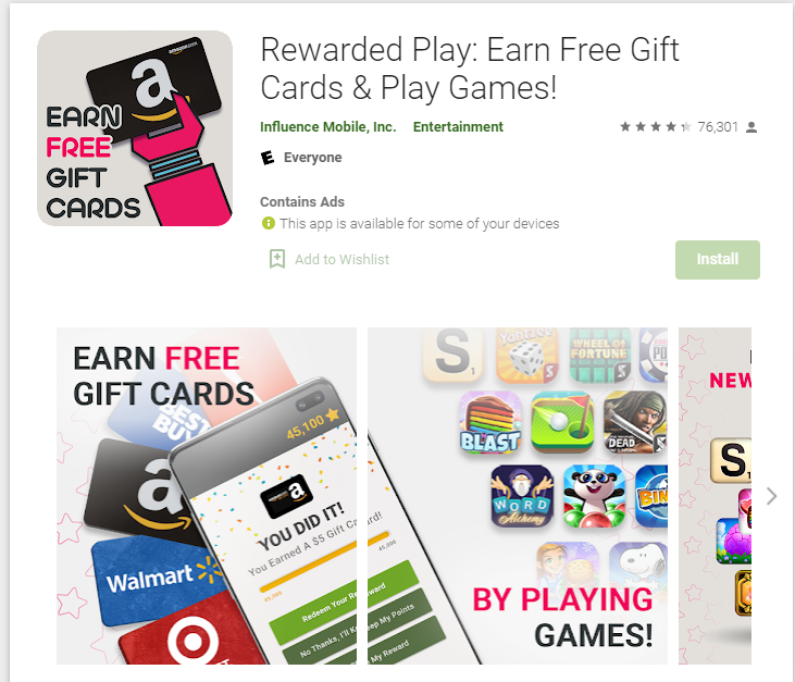 Rewarded Play review