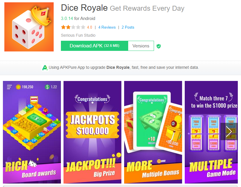 Dice Royale App Review - Is it Legit or Scam? 2024 2 Dice Royale App Review