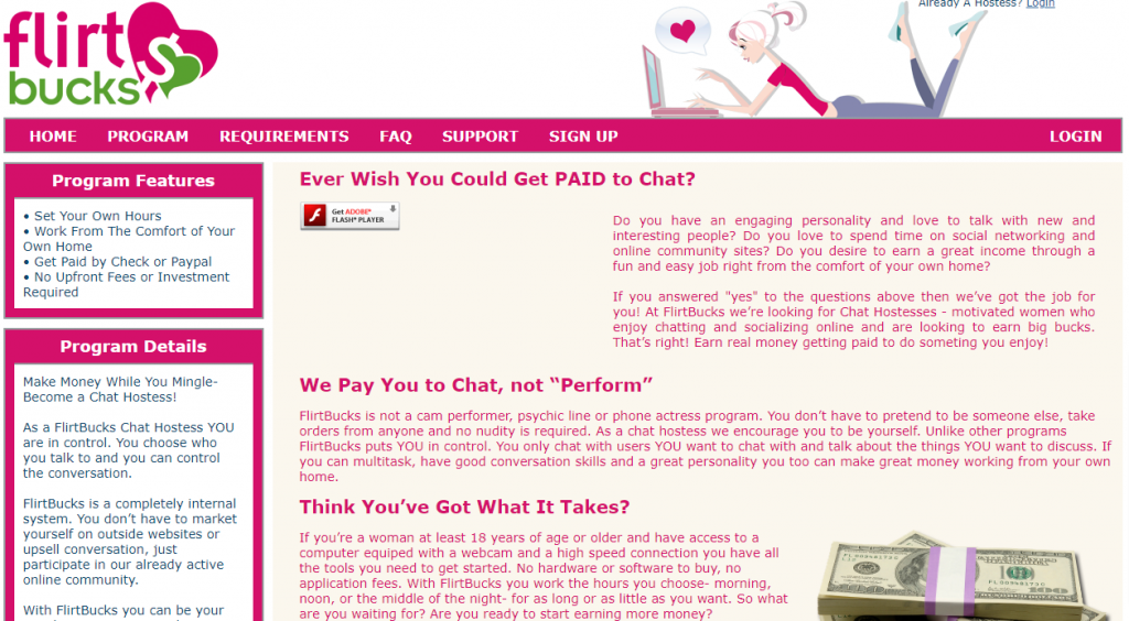 Get Paid to Chat - Flirtbucks Review