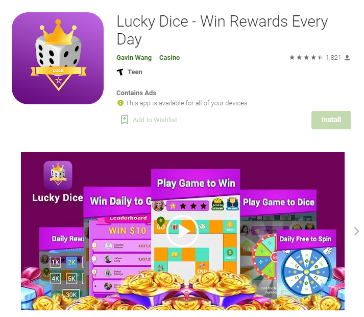 lucky dice app review