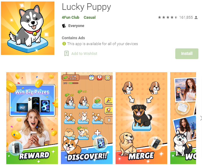 Lucky Puppy App Review 1
