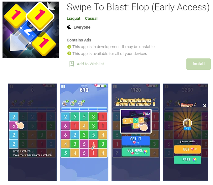 Swipe to Blast App Review