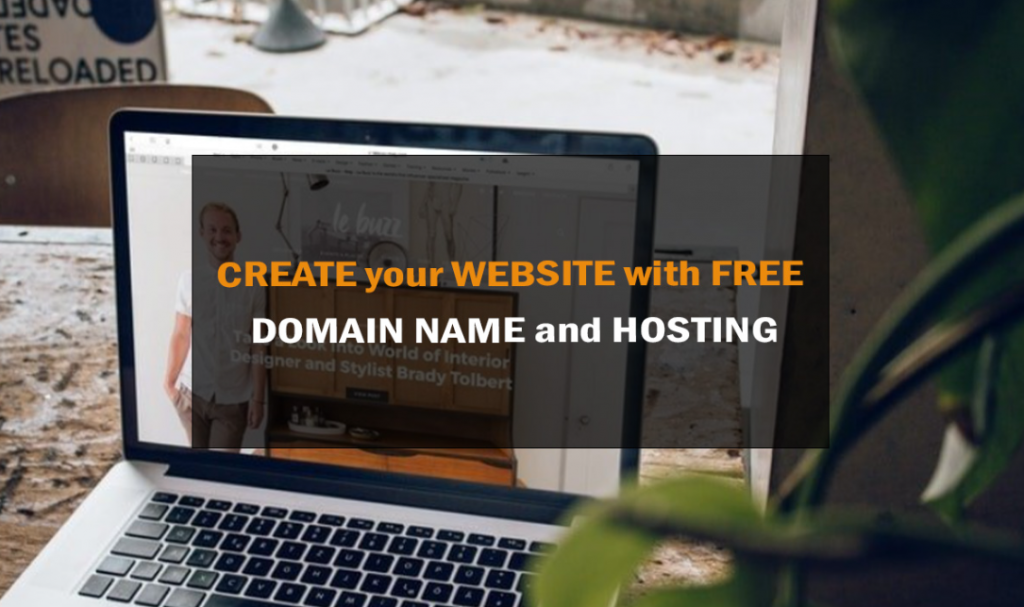 CREATE your WEBSITE with FREE DOMAIN NAME and HOSTING 1