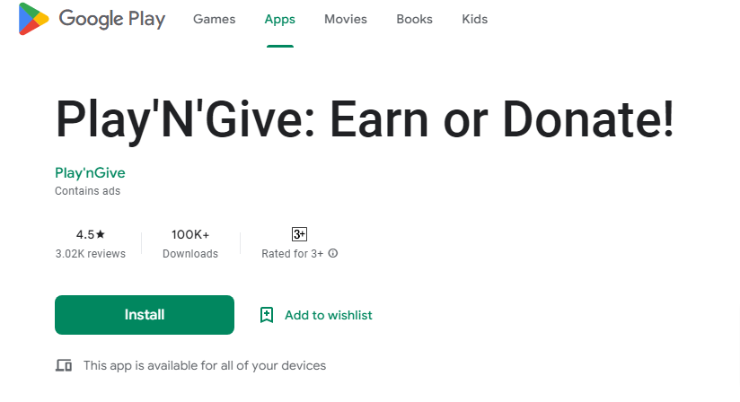 Play'N'Give: Earn or Donate Review - Legit or Scam? 2024 2 Play'N'Give: Earn or Donate Review