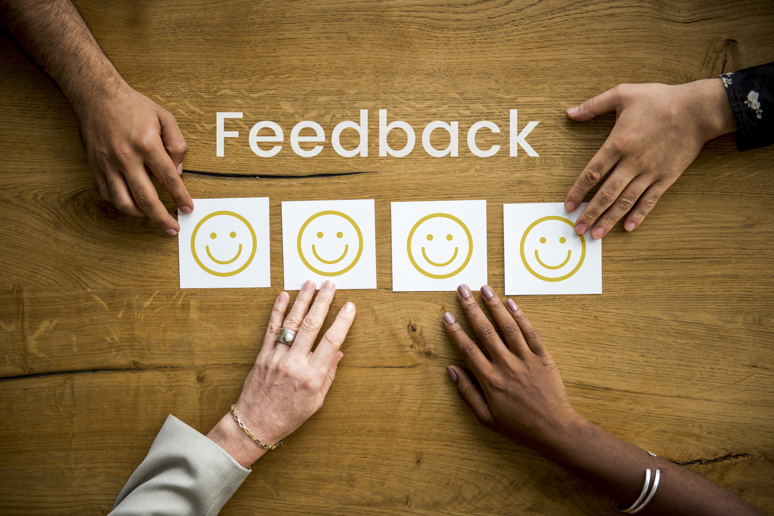 Evaluation Feedback Customer Smiley Response