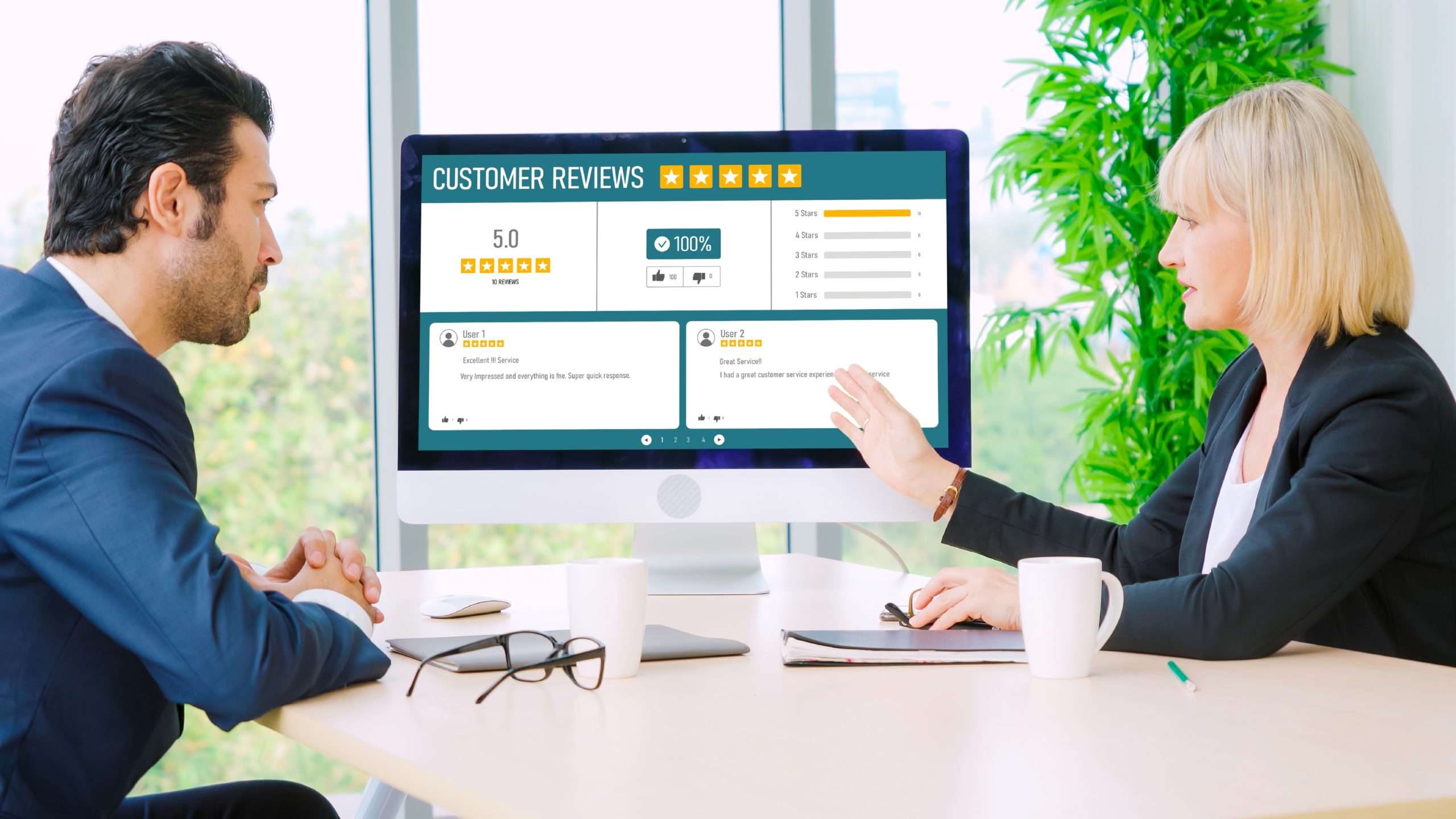 Customer experience and review analysis by modish computer software