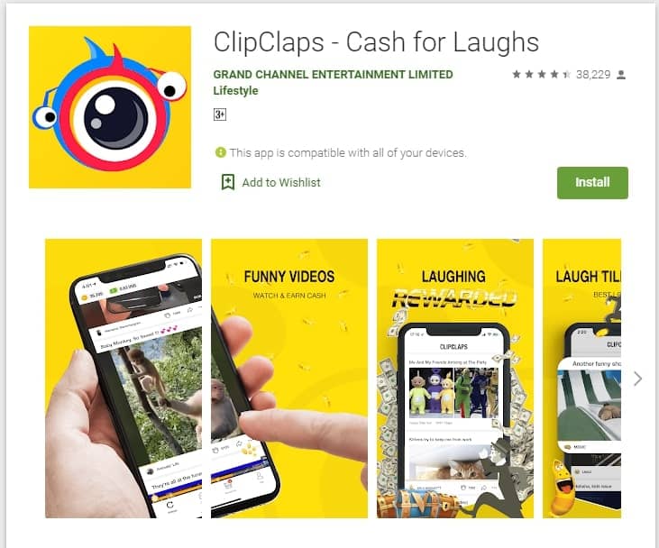 ClipClaps Review - Legit or Scam? Does It Pay? 1