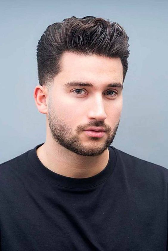 Hairstyles for Men with Round Face