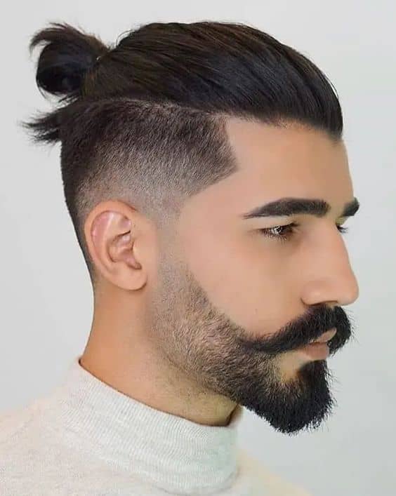 Premium Photo | Male hair style concept. side view portrait of handsome  young indian man flaunting his hair style