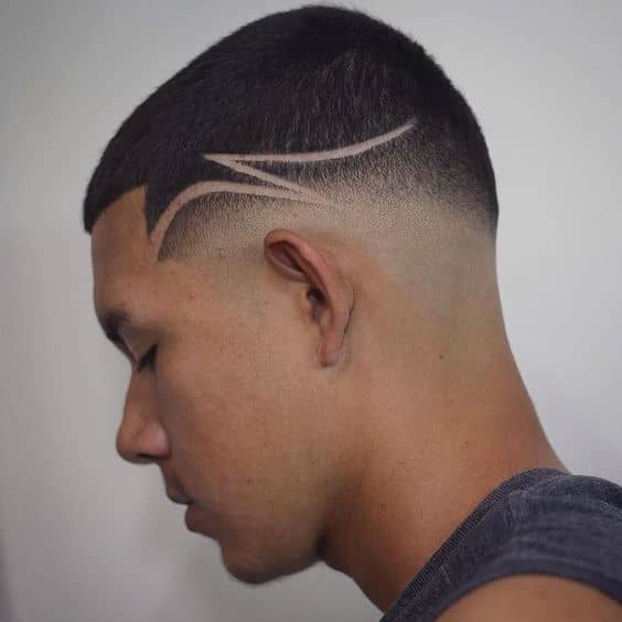 Buzz Cut with Design