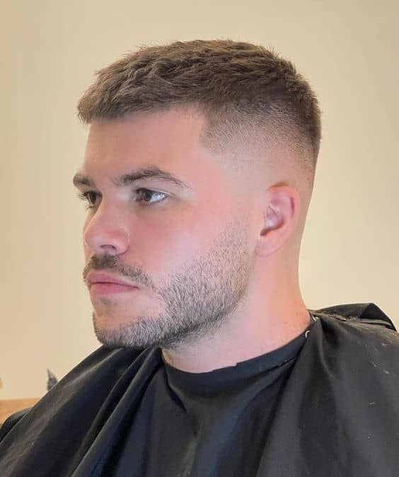 Crew Cut Short Hairstyle for Men