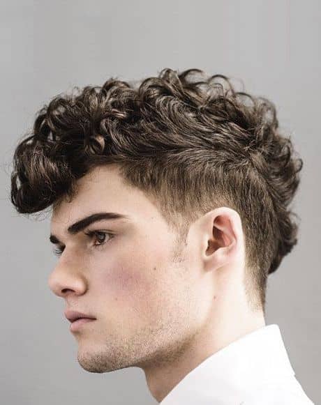 Curly Faux Hawk