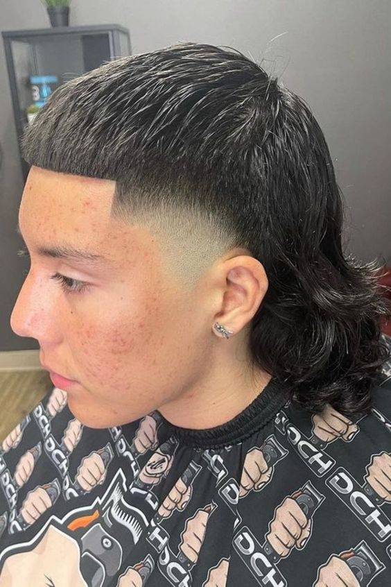 Edgar Haircut Mullet