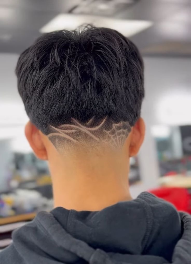Edgar Haircut with Taper Design