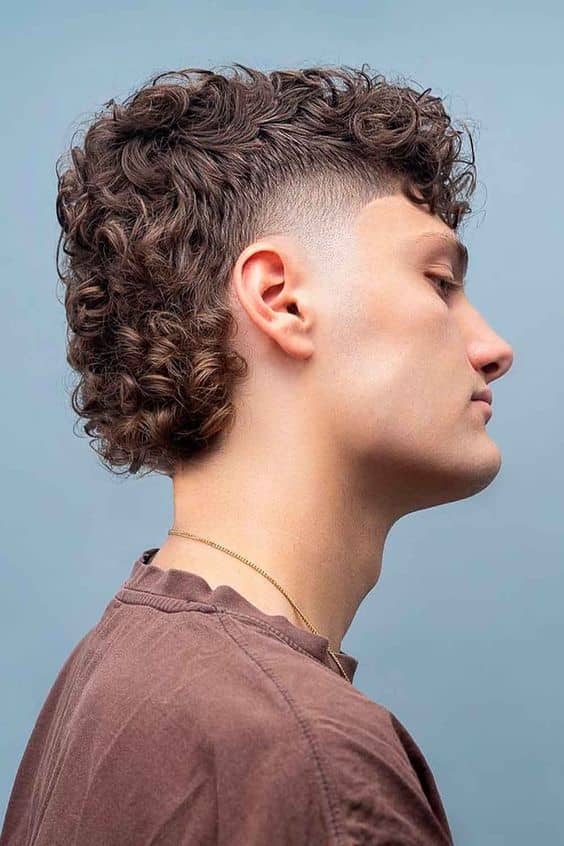 Faded Mullet Hairstyle