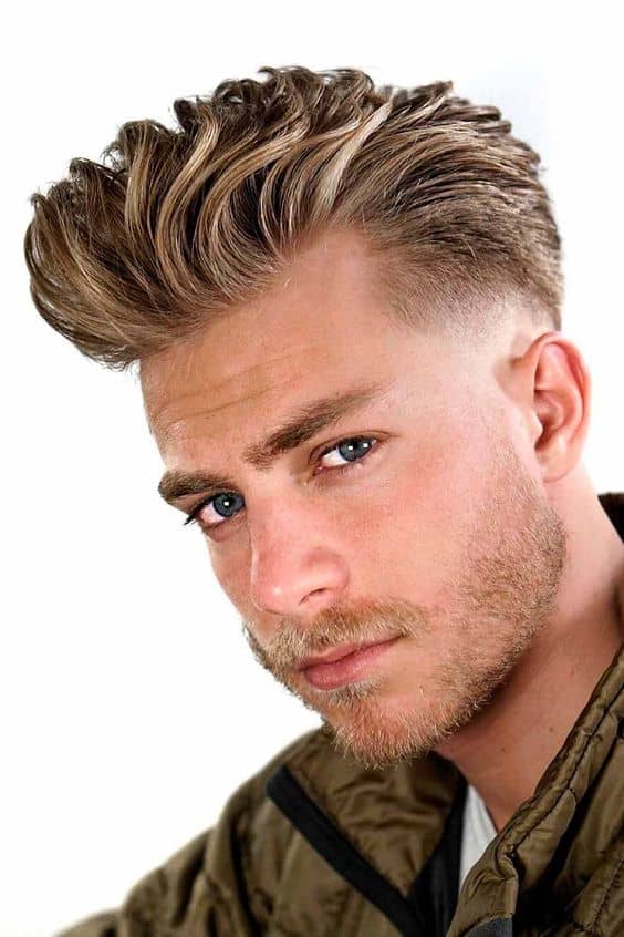 Textured Pompadour