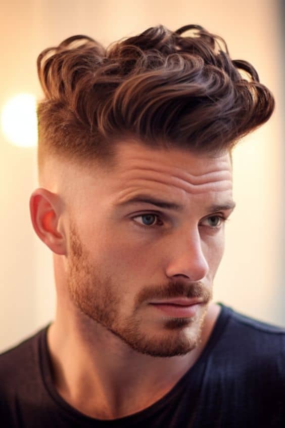 The Long Hair Pompadour: Flow and Volume