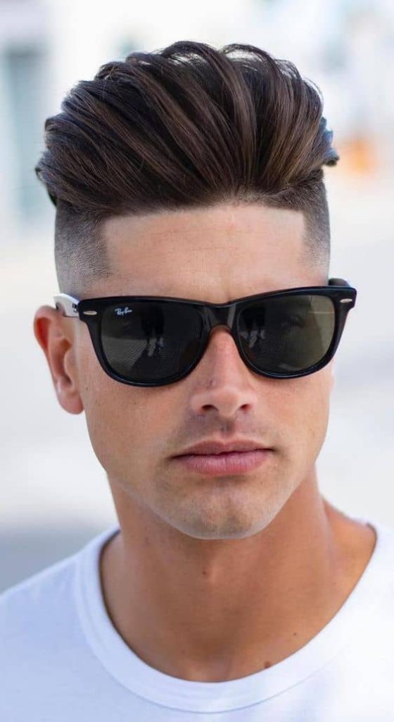 The Textured Pompadour: A Modern Twist