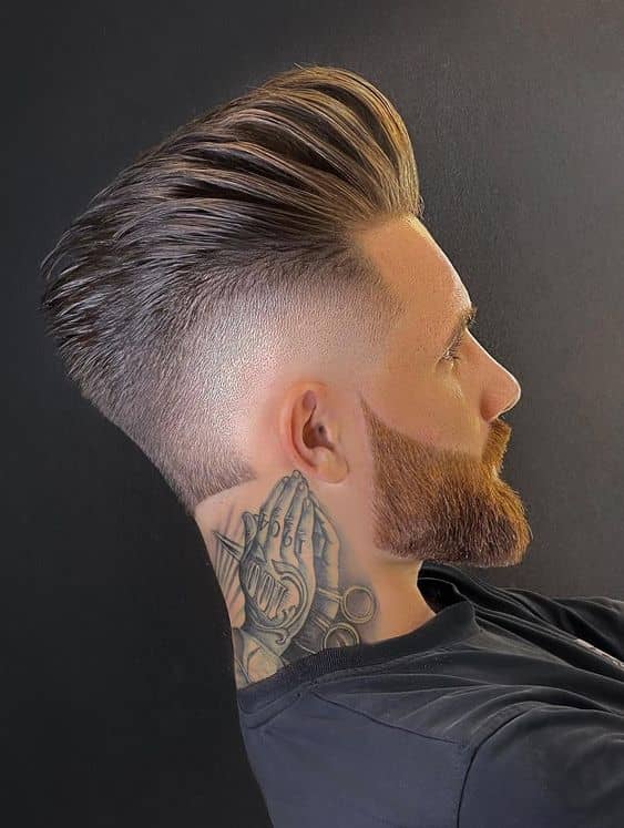 The Undercut Pompadour: Bold and Edgy