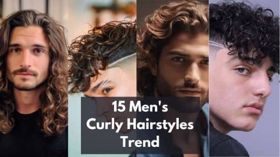 15 Men's Curly Hairstyles Trend in 2024