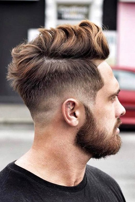 Wavy Pompadour