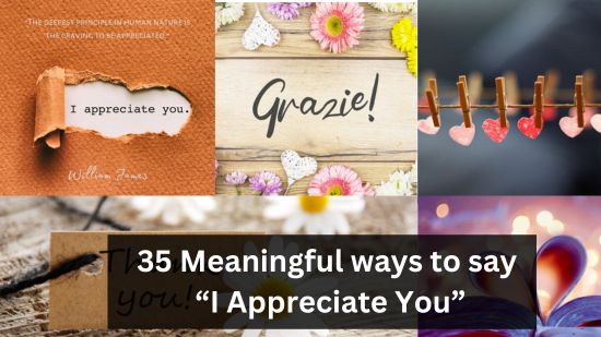 35 Meaningful ways to say “I Appreciate You” 17